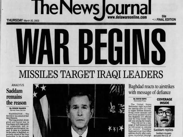Iraq War Begins