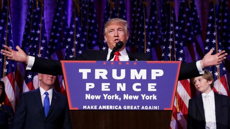Donald Trump Elected President