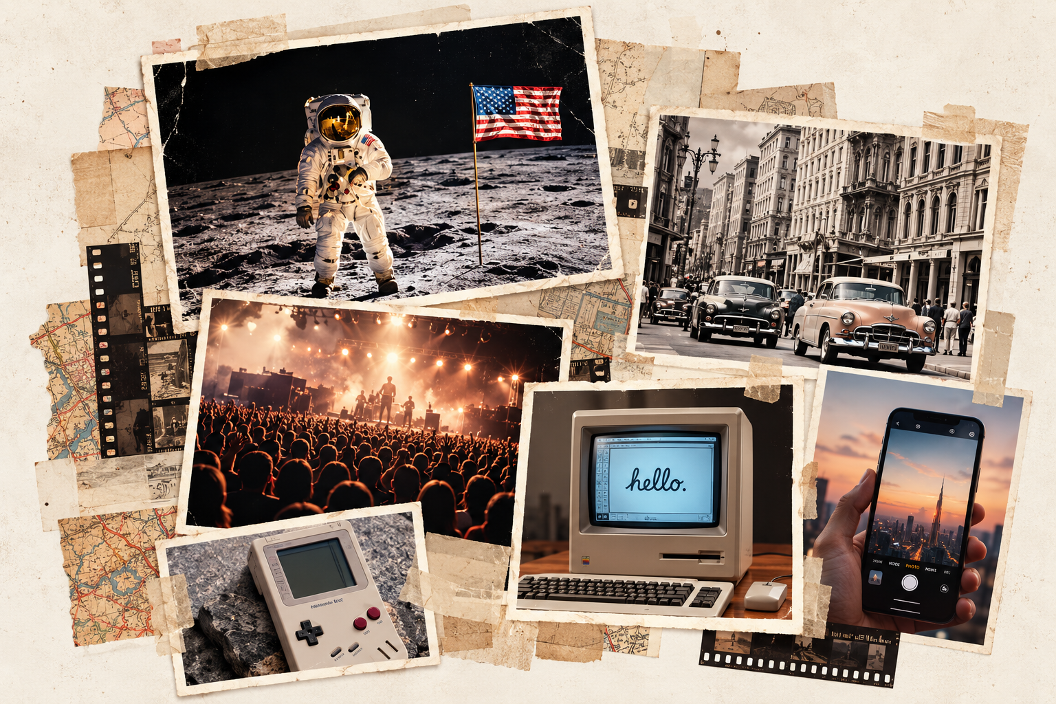 Globe Collage